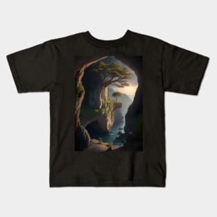 Mystic Luminous Enigma Kids T-Shirt